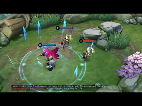 Mobile legends Atlas Passive   Frigid Breath