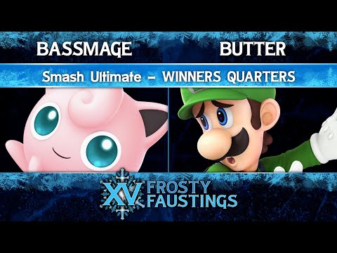 Frosty Faustings XV 2023 Winners Quarters - BassMage (Jigglypuff) vs Butter (Luigi) - Smash Ultimate