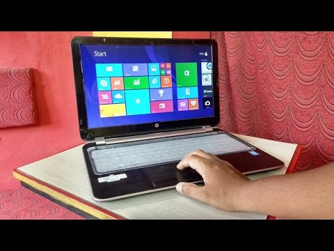 Unboxing HP Pavilion 15-N213TU Slim Laptop (i3/4GB/500GB) Review & Hands On