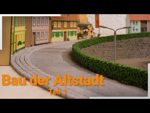 Bau der Altstadt│Teil 1│Modellbahn TT