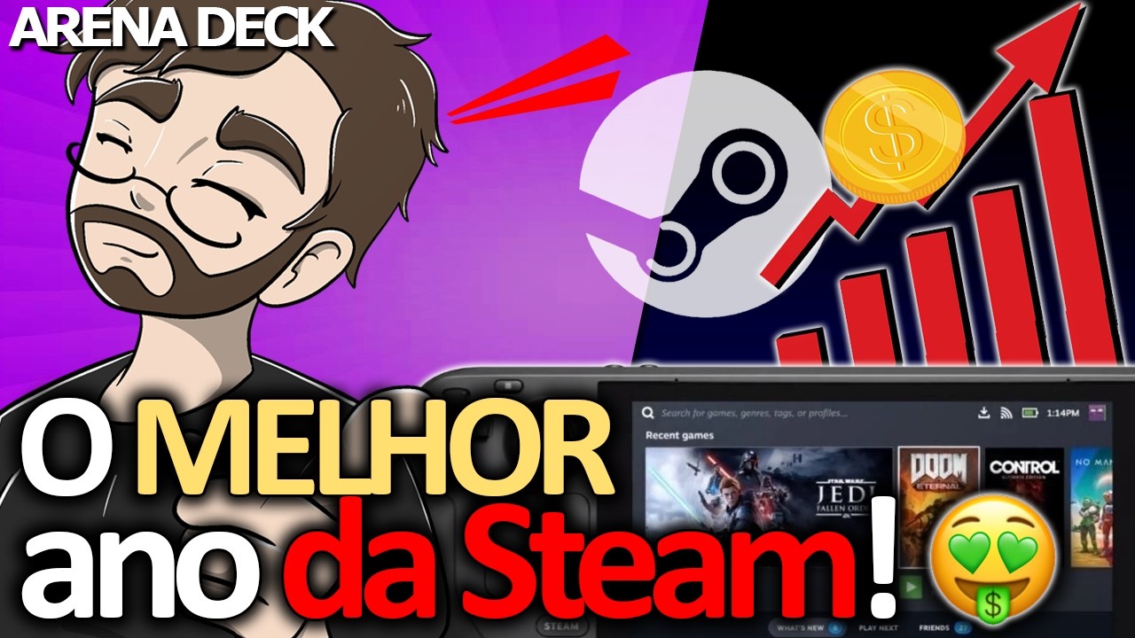 Mercado de games na Steam dispara e novo recorde é atingido | Arena Deck