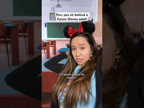 Pov: you sit behind a future Disney adult 📚✏️  #Disneyfunny #2000s  #shorts