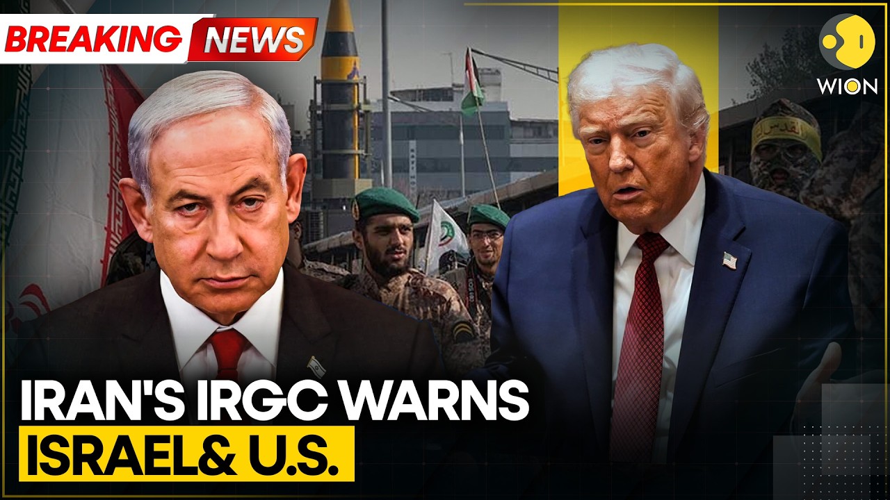US-Israel Attack Iran:  Iran's IRGC Issues Chilling Warning To Israel And US | WION Breaking