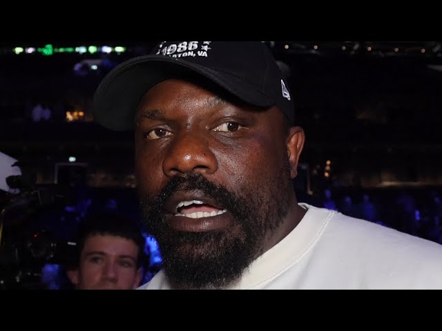 “THE FIGHT SHOULD HAVE BEEN STOPPED IN ROUND 10!” DEREK CHISORA IMMEDIATE REACTION TO DUBOIS KO