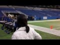 Alamodome Playoff Horras With Manny And Drumline