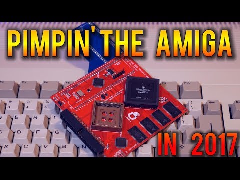 Pimpin' the Amiga 500 in 2017. 68030,  Compact Flash, Kickstart 1.3