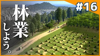 【Cities:Skylines】久しぶりのシティスカ!! 山の斜面に林業地区を作る そこそこのまちづくりpart16【ゆっくり実況】