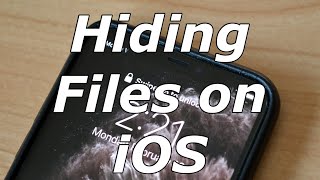 How to Hide Files and Photos on iPhone