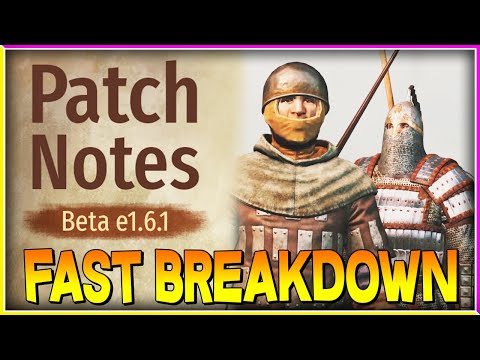 Keep Battles, War Reasons & More in e1.6.1 Beta Patch (Review) - Mount & Blade II Bannerlord