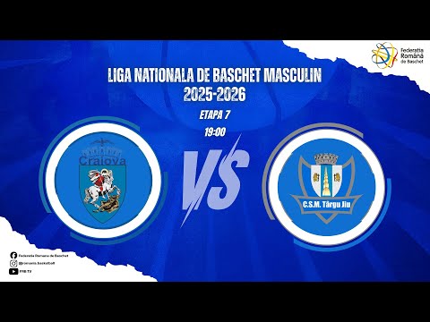 Liga Nationala de Baschet Masculin 25/26 -  SCMU Craiova vs CSM Târgu Jiu