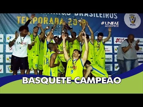 BASQUETE UNIFAE/SÃO JOÃO CONQUISTA SEXTO TÍTULO EM 2018 - UNIFAE ACONTECE