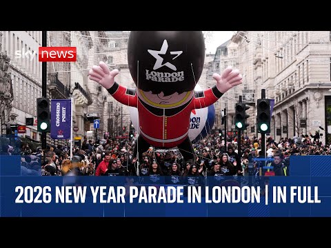 London New Year's Day Parade 2026 | Watch in full