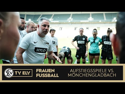 TV Elv // Frauenfußball - Aufstiegshinspiel Borussia Mönchengladbach vs. SV Elversberg / 2:1
