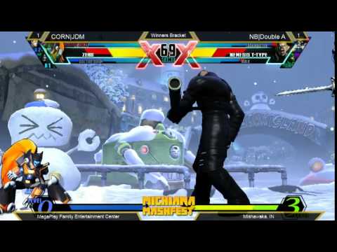 CORN|JDM vs NB|Double A - Michiana Mashfest Winners Bracket Ultimate Marvel vs Capcom 3