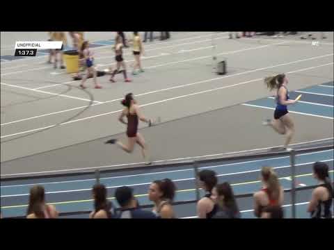 D1 Girls 4x400 Section 1
