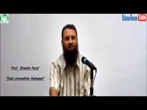 Prof.Elvedin Pezić "Ramazanski dani"