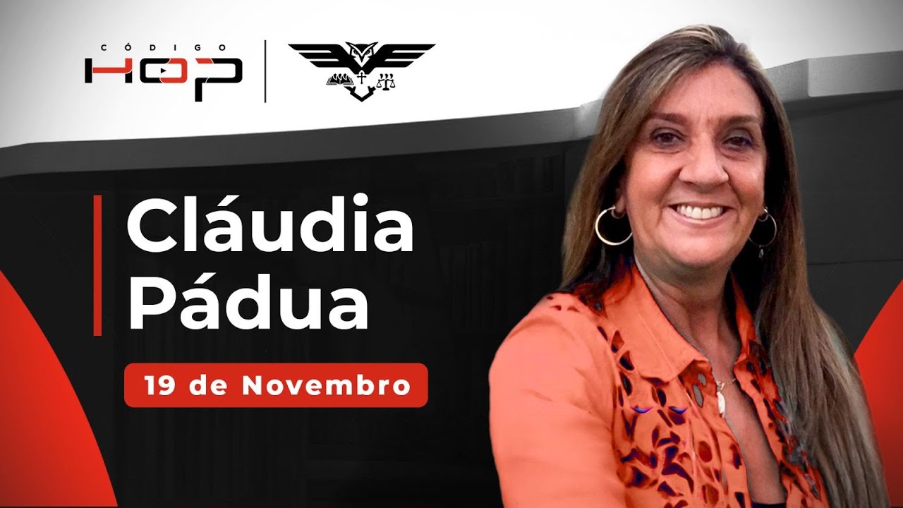 Código HOP - Psicopatologia Forense: "Artimanhas Cerebrais" - Cláudia Pádua