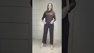 Vídeo Conjunto Comfy Ribana Marrom Haya
