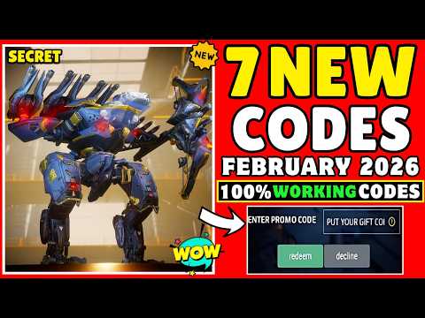 NEW 💥 WAR ROBOTS NEW GIFT CODES 18 FEBRUARY 2026 || WAR ROBOTS PROMO CODES | WAR ROBOTS REDEEM CODES