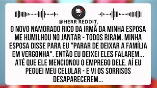 O Novo Namorado Rico Da Irmã Da Minha Esposa Me Humilhou No Jantar, Todos Riram… Mas Se Arrependeram