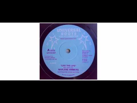 Marlene Ammers / Soothsayers - Live The Life - 10" - Universal Roots