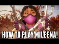 How To Play Mileena Mortal Kombat 11 Mileena Combos Basic Tutorial