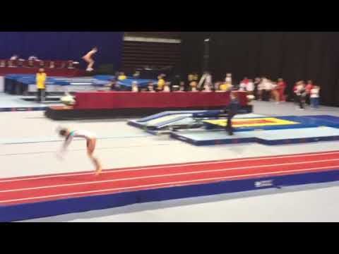 Tumbling World Age Group Championships Sofia 2017 ( Alexandra Efraimoglou prelims 13-14- 2 pass-2nd)