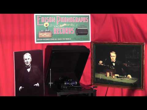 Edison blue amberol cylinder 3246 - On The Party Line by Billy Murray