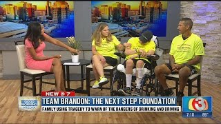 Team Brandon: Family using tragedy to warn the dangers of drinking and driving