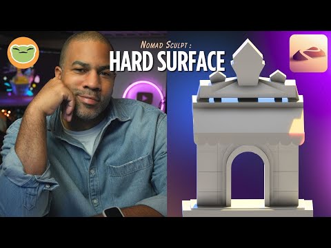 Hard Surface Modeling in Nomad Sculpt