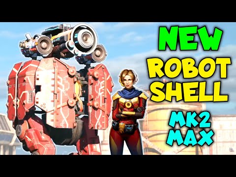 NEW Robot SHELL 🐢 Mk2 Max With New LEGENDARY Pilot Blow Up The LIVE SERVER | War Robots Gameplay WR