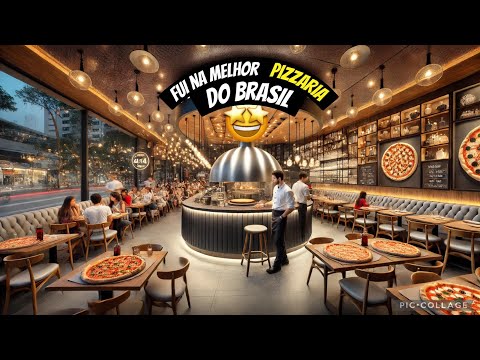Vlog: Fui na melhor pizzaria do Brasil (a quarta do mundo) 🤩 🍕