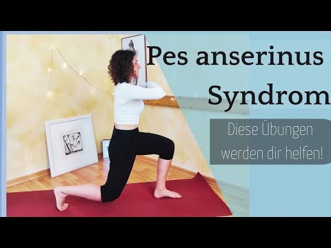 Mache diese Übungen bei einem Pes anserinus - Syndrom!