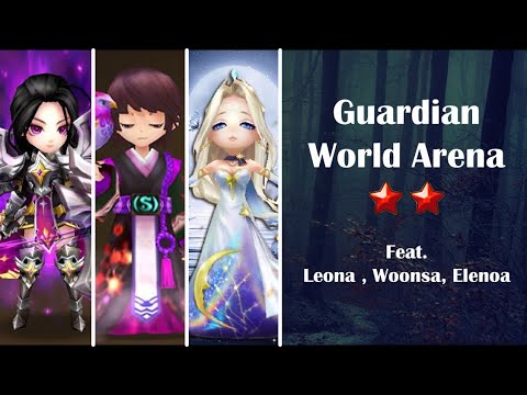 World Arena Guardian G2 RTA Feat Leona, Woonsa and Elenoa - Summoners war