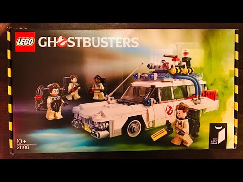 LEGO Ideas 21108 -Ghostbusters ECTO-1 built in time lapse