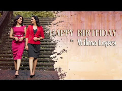 Happy Birthday - By Wilma Lopes ( Official music video )