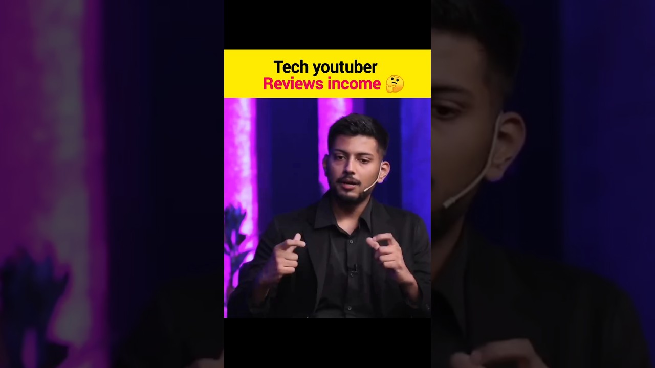 tech youtuber | reviews income 💸 | कितनी होती है 🤔 | tech burner ✨