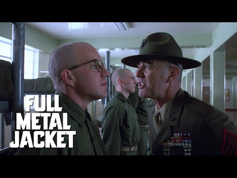 Full Metal Jacket (1987) | Marines Meet Gunnery Sergeant Hartman