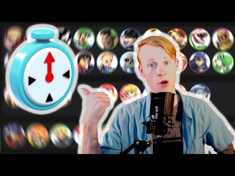 The World's FASTEST Smash Ultimate Matchup Chart Video