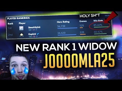 KEPHRII LOST THE RANK 1 PLACE ON WIDOWMAKER  - j0000mla25 *85.60% WINRATE*