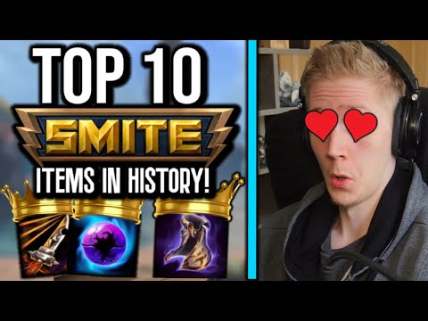 My Top 10 FAVORITE Items In SMITE History!