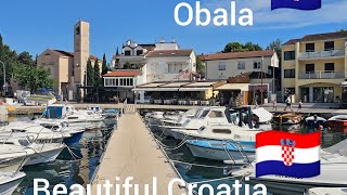 Malinska Croatia Island Krk 🇭🇷 Walking Tour Malinska Hotel Malin To Porat 
