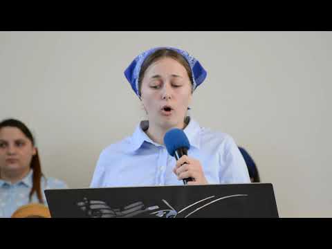 Sora Rebeca Tutu - Poezia ˝ I-a bine seama ˝ 27.10.2019