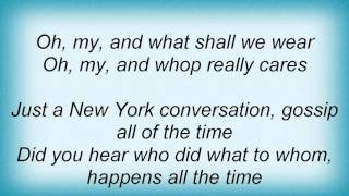 Lou Reed - New York Telephone Conversation Lyrics