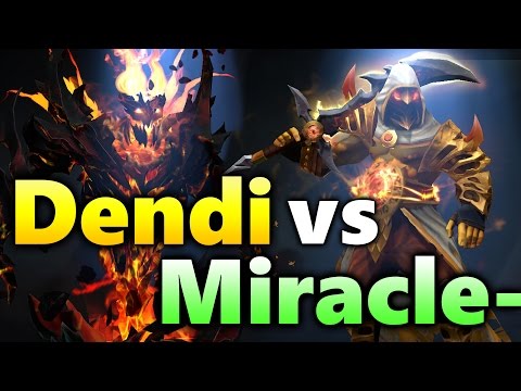 Dendi vs Miracle- - SF vs Juggernaut FIGHT 7.01 DOTA 2