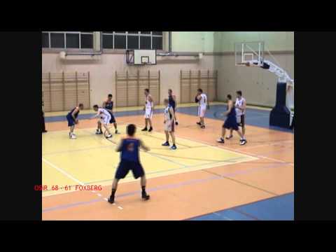 Liga Okręgowa Koszykówki 2010-2011 play- off 1 mecz OSiR Kłobuck - FOXBERG Częstochowa 4 kwarta