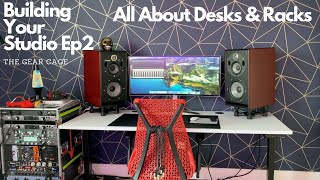 Video thumbnail for Building A Home Recording Studio - Episode 2 - Finding The Best Studio Desk and Racks by The Gear Cage