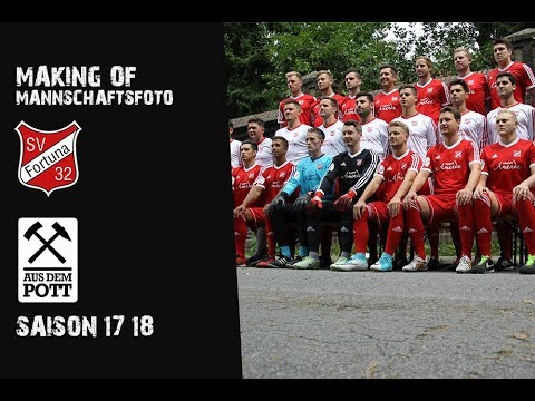 Making of Mannschaftsfoto | Bezirksligasaison 17/18