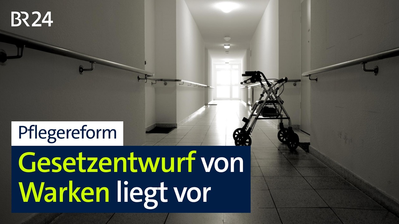 Pflegereform: Gesetzentwurf der Bundesgesundheitsministerin liegt vor | BR24