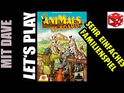 Test: Animals on Board - Pegasus Spiele - Let's Play & Rezension - Brettspiel